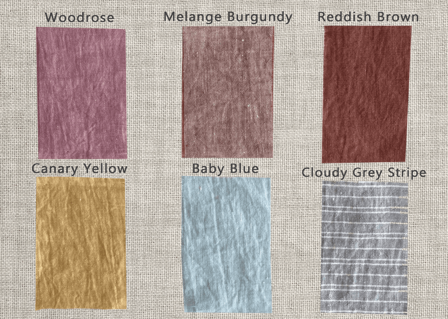 Reddish Brown linen couch cover