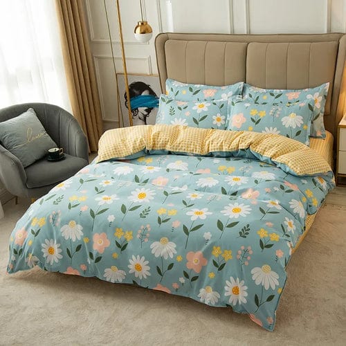 Cute Cartoon Print Duvet Cover 220x240 Lovely Pattern Adults Kids