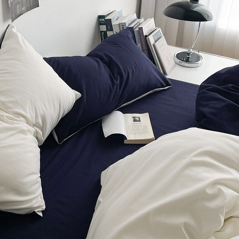 Solstice Home Textile Solid Color Duvet Cover, Pillow Cases, Bed Sheet, Bed Linen, Bedding Sets