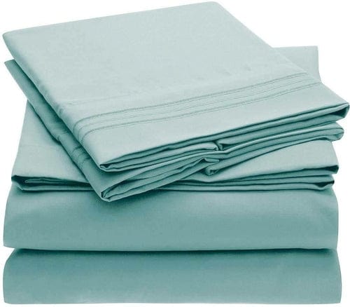 Soft Microfiber Deep Pocket Bed Sheets - 4 Piece Set